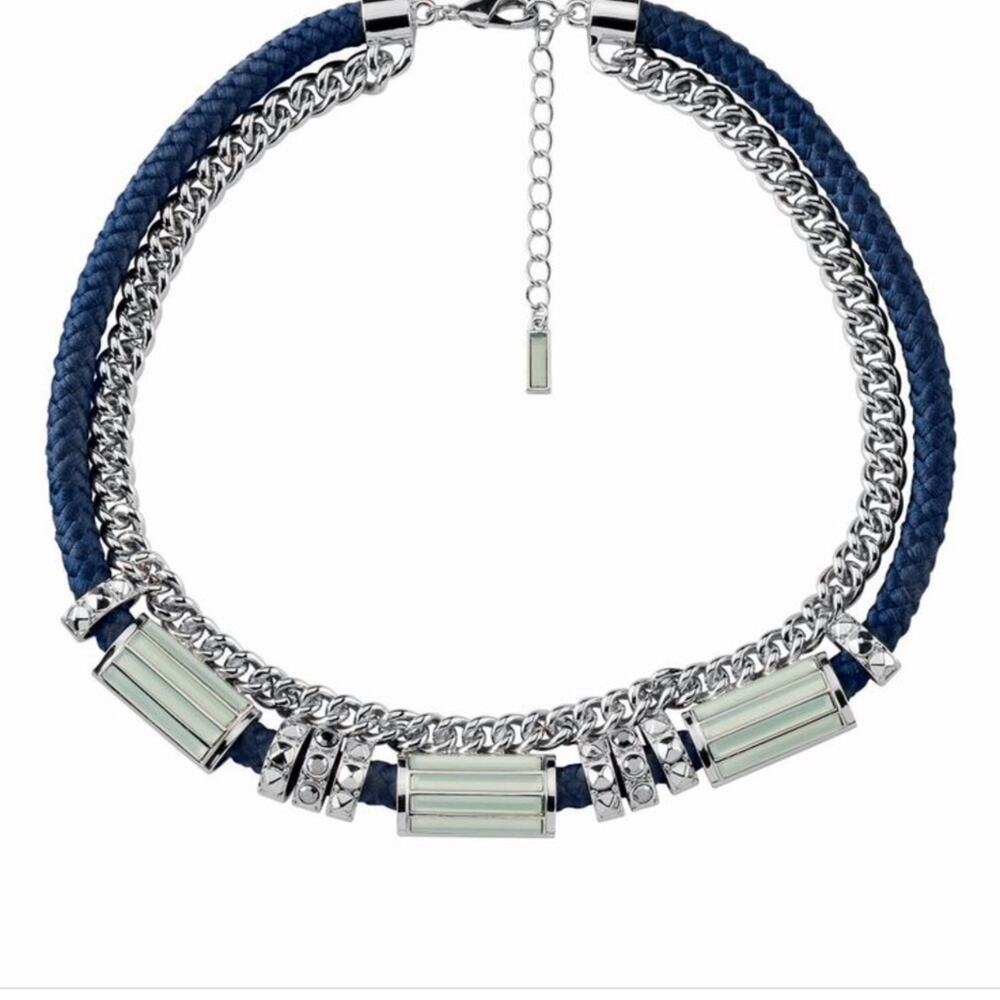 NIB NEW Lia Sophia STATEMENT Choker Necklace! Retail $168